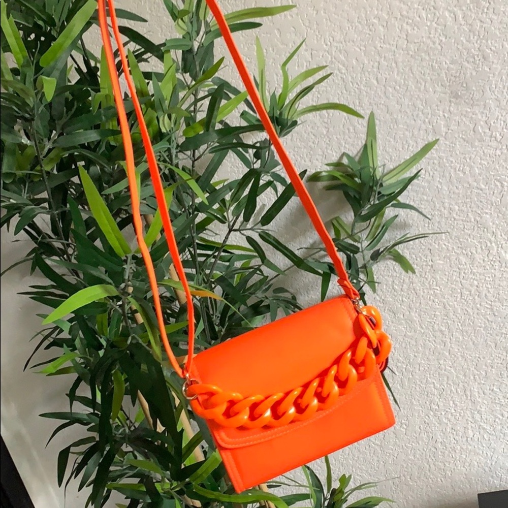 Orange purse
